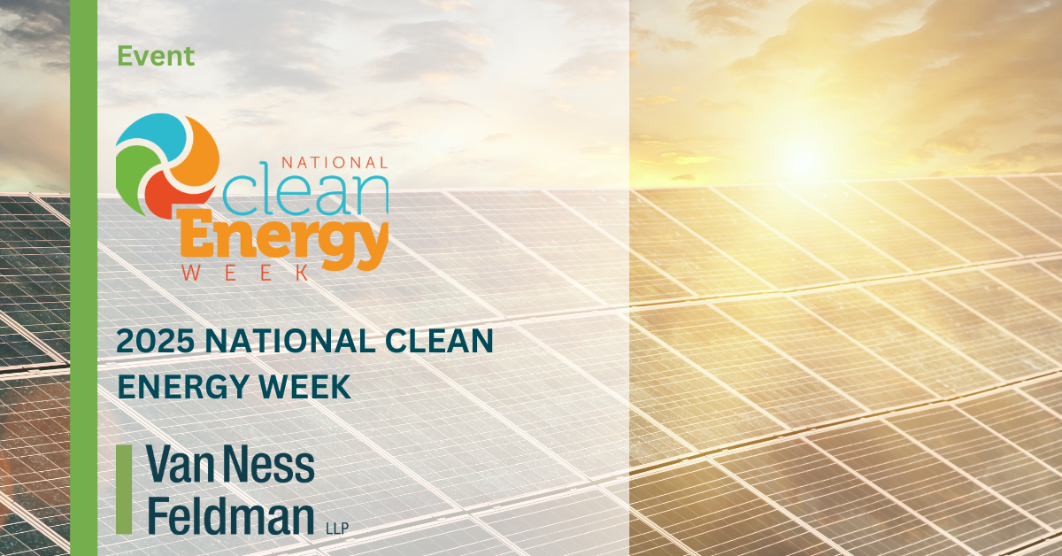 2025 National Clean Energy Week | Van Ness Feldman LLP